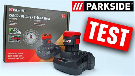 Parkside 2 4A Charger PLGK 12 A2 2Ah 12V Battery PAPK 12 A3 From LIDL