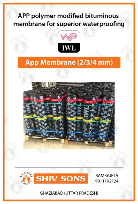 Iwl App Membrane At Rs 1650 Roll Ghaziabad ID 21804812430