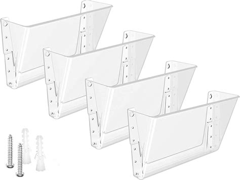 Amazon Officemate Unbreakable Wall File Letter A Size Clear