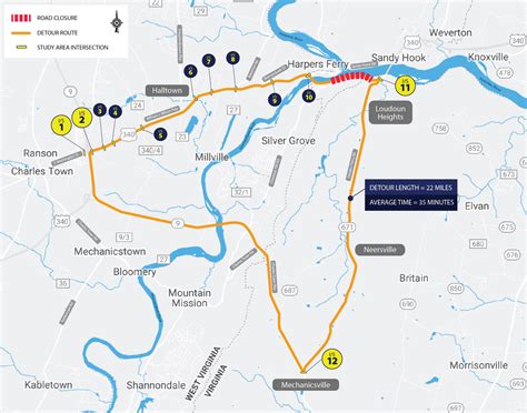 Route 340 Closure Begins Early In The Morning On September 12 - The ...