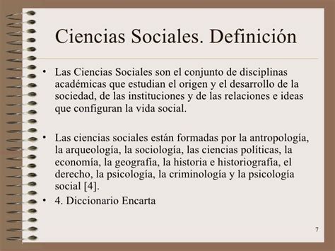 Clasificacion De Las Ciencias Social Es