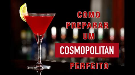 Como Preparar Cosmopolitan Drink Mesa E Sabor