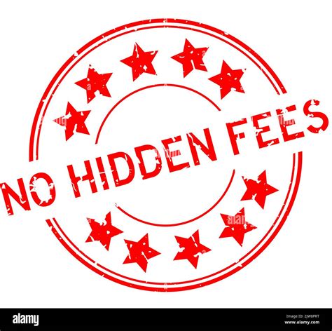 Hidden Fees Contract Stock Vector Images Alamy