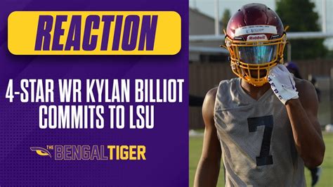 BREAKING Kylan Billiot Commits To LSU Tigers Land A 2024 Louisiana