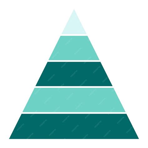 premium vector  layers pyramid  infographic template layout