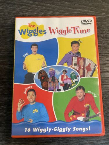 The Wiggles Wiggle Time Dvd Hit Entertainment 16 Wiggly Giggly Songs 2004 Ebay