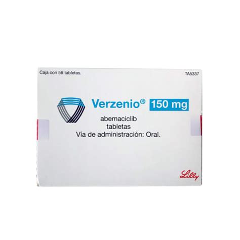 Comprar Verzenio Abemaciclib 150 Mg Con 56 Tabletas Prixz