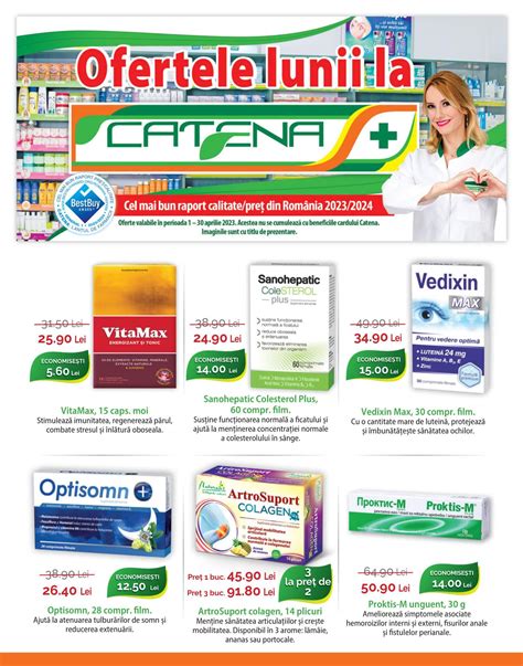 Catalog Catena Aprilie 2023 Oferte Farmacia Catena