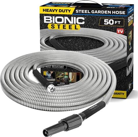 Bionic Steel Garden Hose Reviews 2024 50ft 100ft 75ft 25ft Size