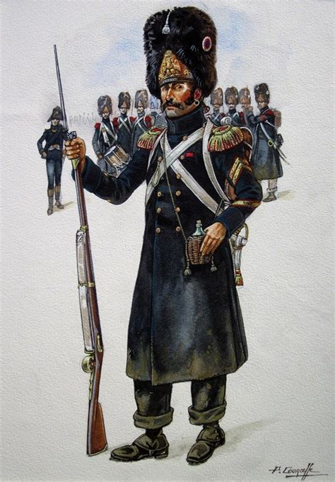 French Imperial Guard Grenadiers A Pied Sergeant Tenue De Campagne