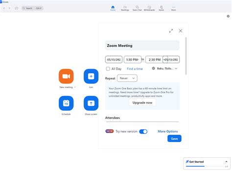 set   zoom meeting  easy steps