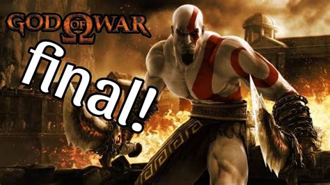 God Of War Final Kratos Vs Ares Youtube