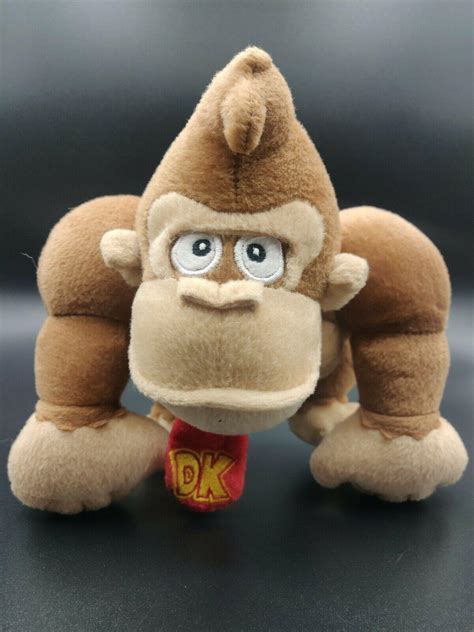 Super Mario Bros Donkey Kong Stuffed Plush Toy