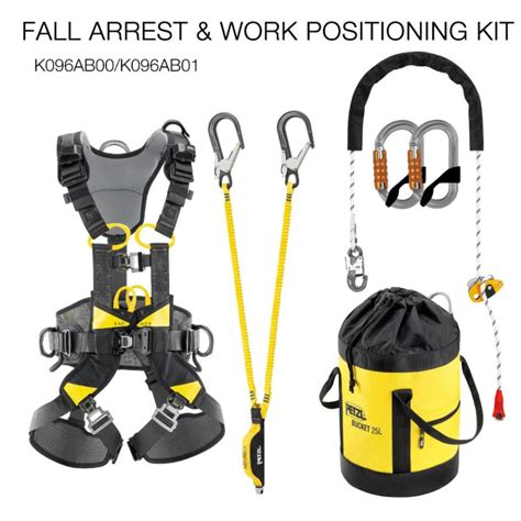 Petzl Kit Cordiste Pour Travaux En Hauteur Fall Arrest Epi Taille