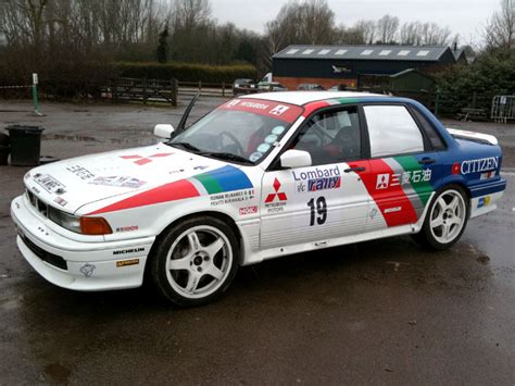 Lot 29 - 1990 Mitsubishi Galant VR4 Group A Rally Car