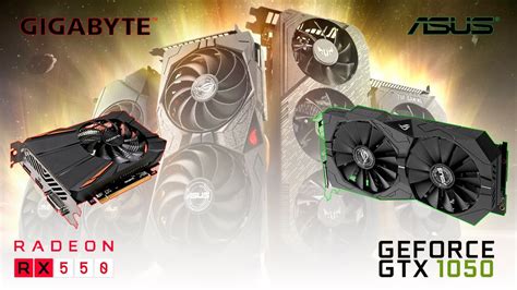 Лучшие видеокарты до 10.000 рублей \ сравнение GTX 1050 и RX 550. - YouTube