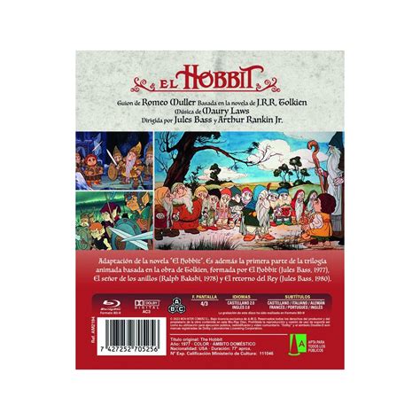 El Hobbit Blu Ray Bd R