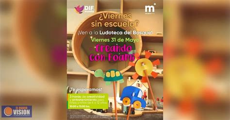 Dif Morelia Invita Al Taller Creando Con Foami Este Viernes De