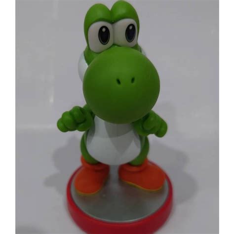 任天堂amiibo明星大亂鬥系列 超級瑪莉歐~耀西 拆封展示品 序號未使用~正版~ 蝦皮購物