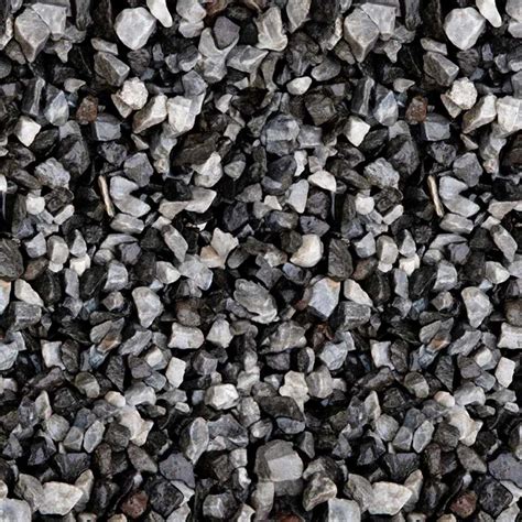 Mm Black Ice Chippings Washed Gravel Bulk Bag Kg