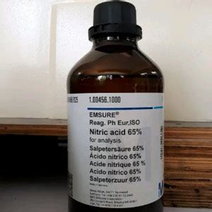 Jual Nitric Acid Hno Asam Nitrat Merck For Analysis Ml Eceran