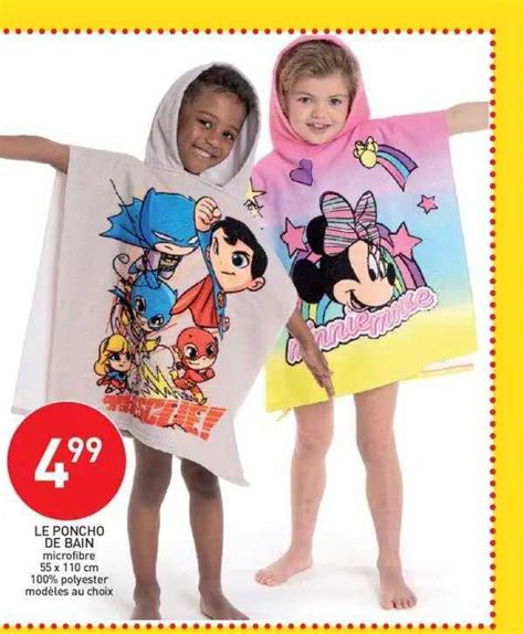 Promo Le Poncho De Bain Chez Stokomani ICatalogue Fr