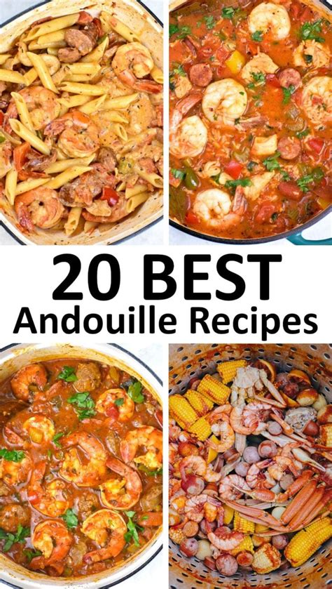 20 BEST Andouille Sausage Recipes