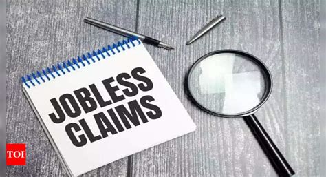 Us Weekly Jobless Claims Rise To Month High Times Of India