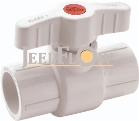 Jeel Flow U Pvc Threded Ball Valve At Rs Piece Upvc Fittings In