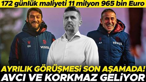 Trabzonspor da Nenad Bjelica nın 172 günlük maliyeti 11 milyon 965 bin