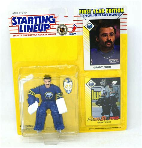 Kenner Starting Lineup Grant Fuhr Figure Slu Hockey Ship For