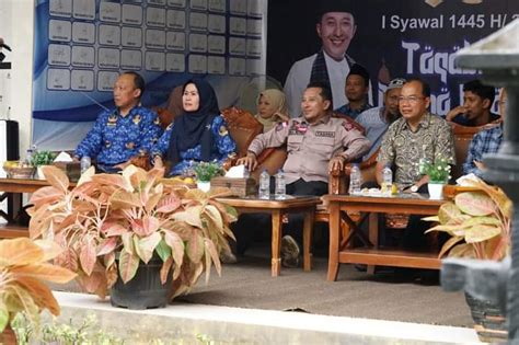 Hadiri Halal Bihalal Jajaran Dinkes Bupati Eka Putra Apresiasi Kinerja