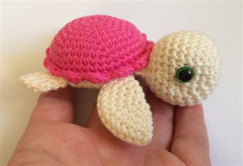 TORTUES AMIGURUMI Doudou Tortue 9 5 Ou 13cm Fait Main Au Etsy Etsy