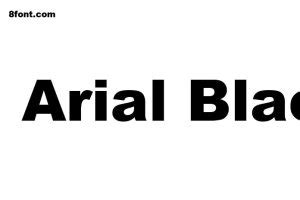 Arial Black Font - Free Font Download