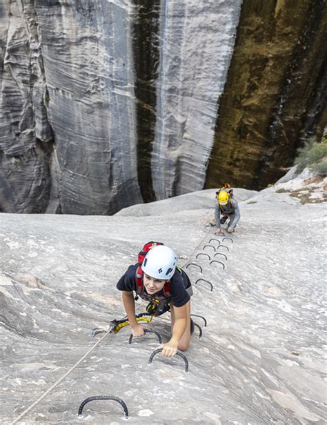 Zion Via Ferrata Red Desert Adventures