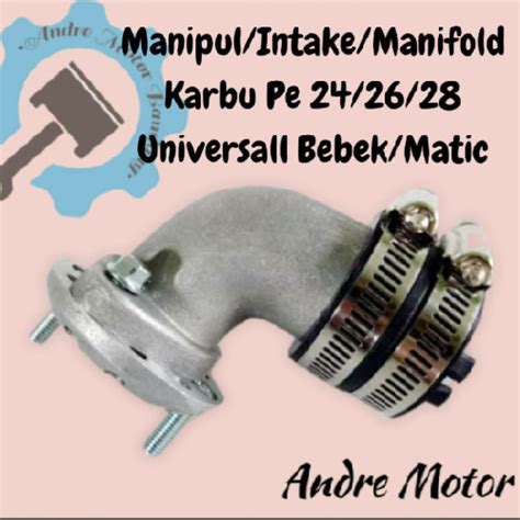 Jual Maniful Manipol Intake Manifold Karbu Pe Universal Bebek