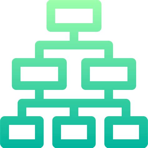 Diagram Basic Gradient Lineal Color Icon