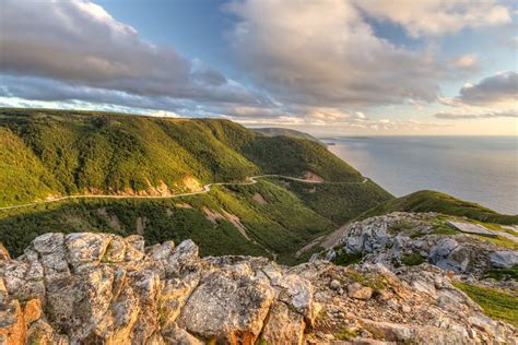 Cape Breton Highlands National Park of Canada