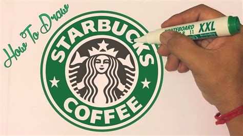 How To Draw The Starbucks Logo Starbucks Logo Starbucks Art Logo ...