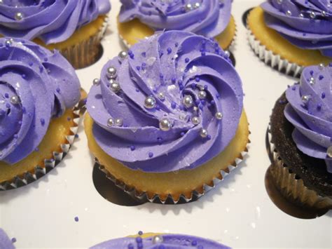 Purple Cupcakes