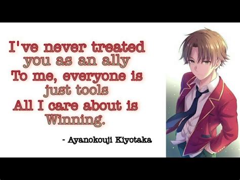 Classroom Of The Elite Quotes By Ayanokouji Kiyotaka 57 Off