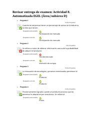 A Automatizada Egel Rea D Pdf Revisar Entrega De Examen