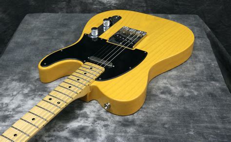 2013 Mim Fender Fsrspecial Edition Deluxe Ash Tele Butterscotch Blon Andy Baxter Bass And Guitars