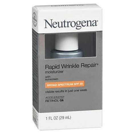 Neutrogena Rapid Wrinkle Repair Moisturizer Spf 30 1 Oz Moisturizers