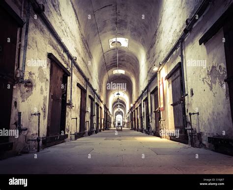 Eastern State Penitentiary Cell Block Stock Photo - Alamy