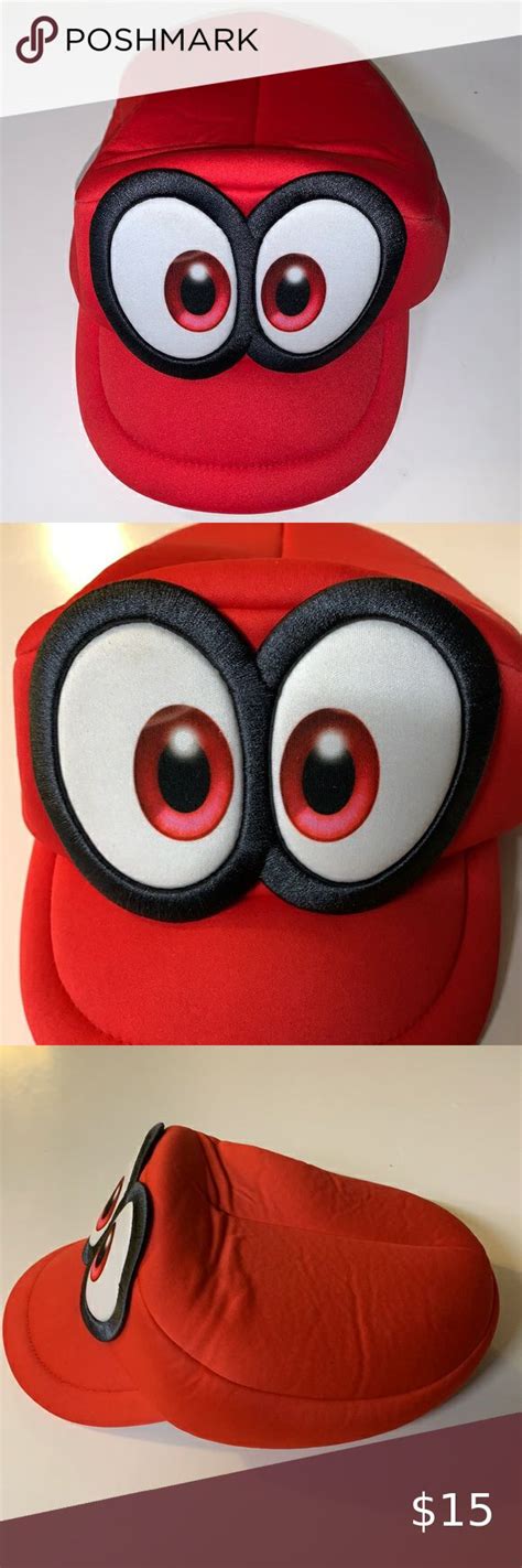 Super Mario odyssey cappy Halloween costume hat one size. | Halloween costume hats, Costume hats ...