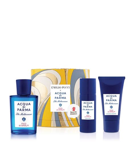 Acqua Di Parma X Emilio Pucci Blu Mediterraneo Fico Di Amalfi Gift Set