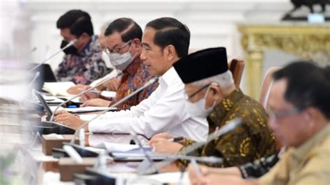 Presiden Jokowi Pimpin Sidang Kabinet Hari Ini Di Ikn