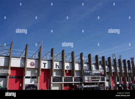 Exterior of Bramall Lane, Sheffield United Football Club Stock Photo ...