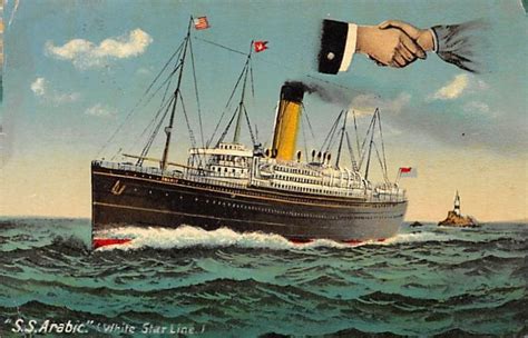 White Star Line Postcards Rtitanic